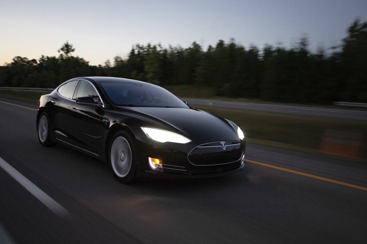 Tesla Model 3 side view
